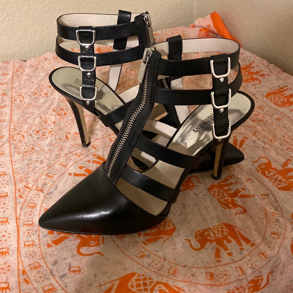 Michael Kors Zipper Heels
